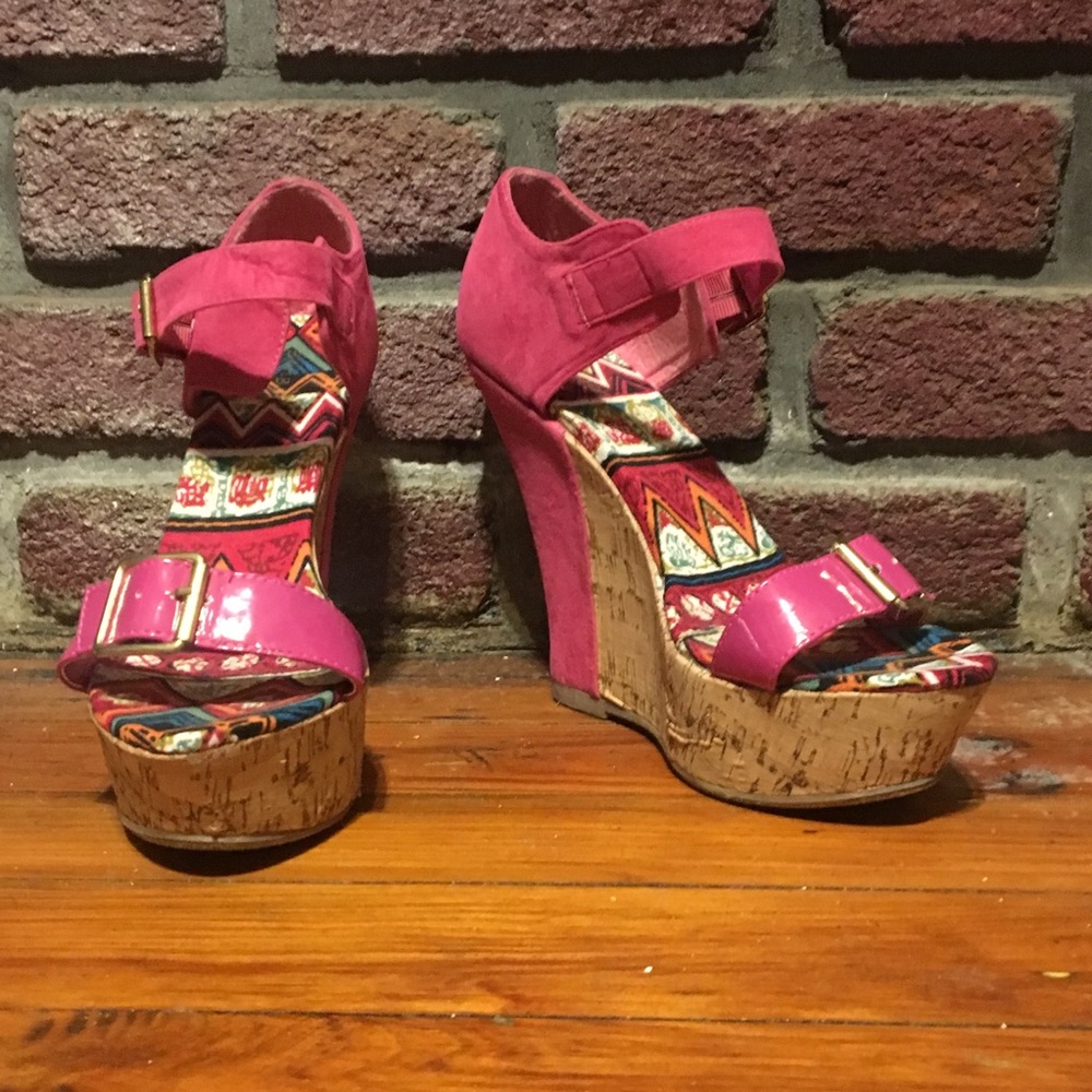 Bamboo Brand Lady’s Wedge Heels